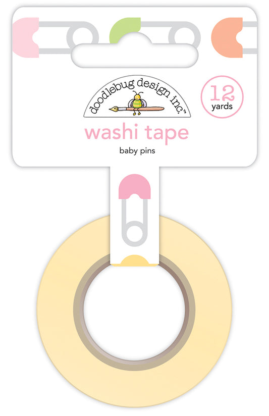 Doodlebug Design - Bundle of Joy Collection - Washi Tape - Baby Pins