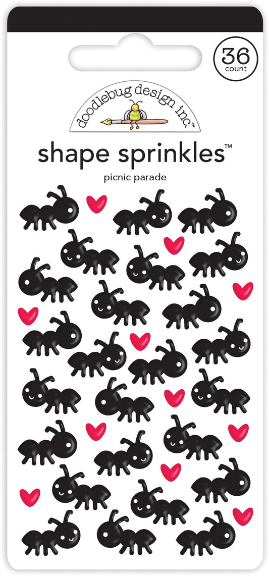 Picnic Parade Shaped Sprinkles