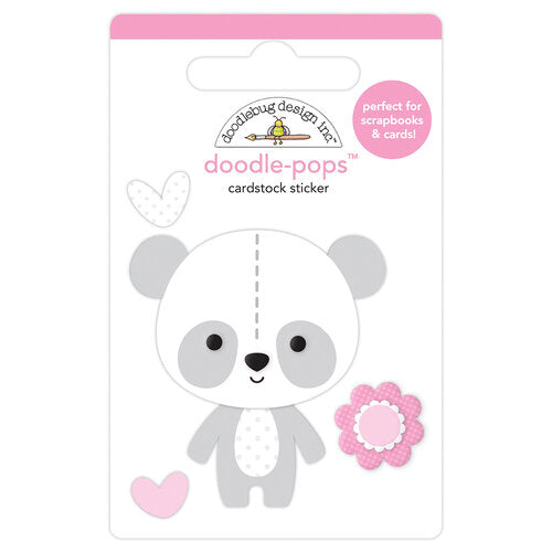 Doodlebug Design - Bundle of Joy Collection - Stickers - Doodle-Pops - Beary Cute