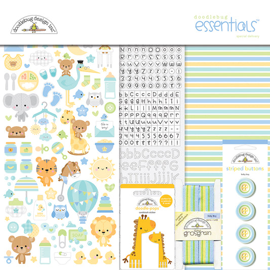 Doodlebug Design - Special Delivery Collection - Essentials Kit