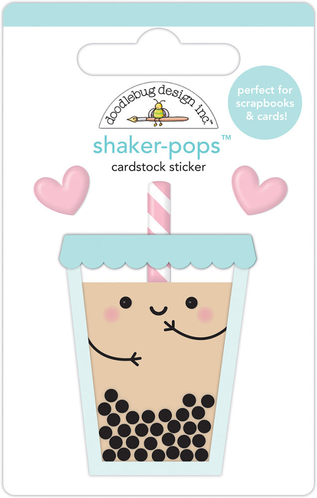 Doodlebug Design - Lots of Love Collection - Cardstock Stickers - Shaker-Pops - Sweetea