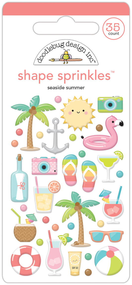 Sprinkles - Seaside Summer Shape Sprinkles