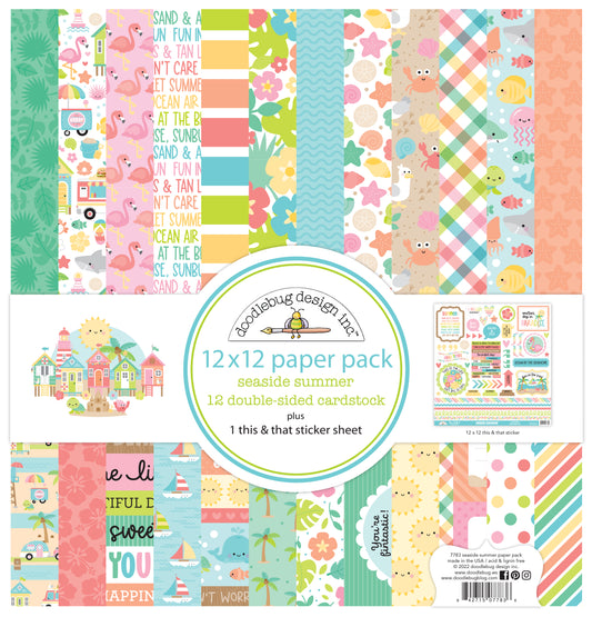 Paper Packs - Seaside Summer - 12 X 12 Paper Pack