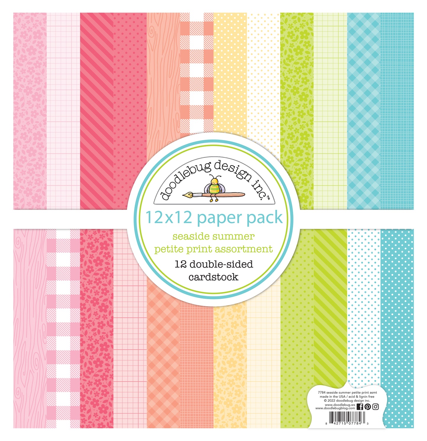 Paper Packs - Seaside Summer - Petite Prints Assortment Pack