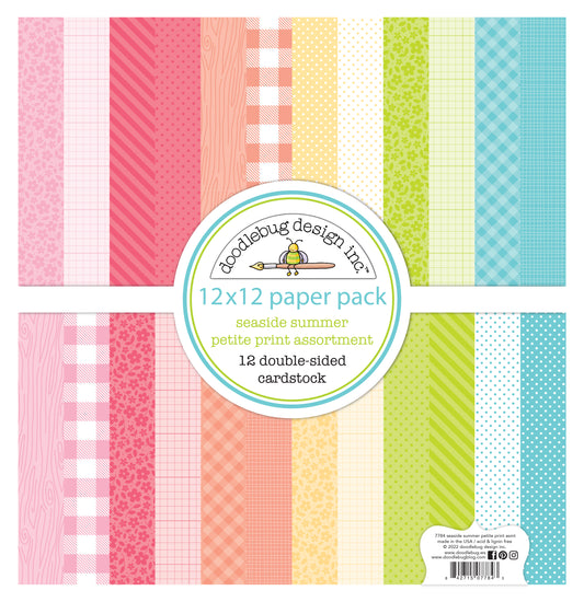 Paper Packs - Seaside Summer - Petite Prints Assortment Pack