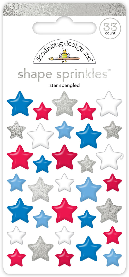 Star Spangled Shaped Sprinkles