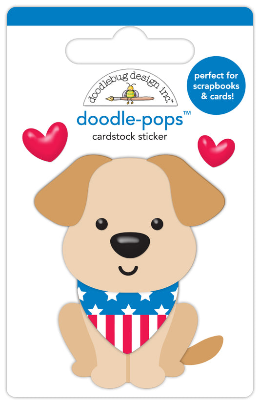 Doodle-Pops - Patriotic Puppy