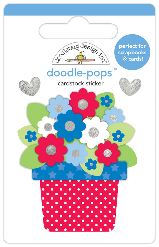 Doodle-Pops - Festive Floral