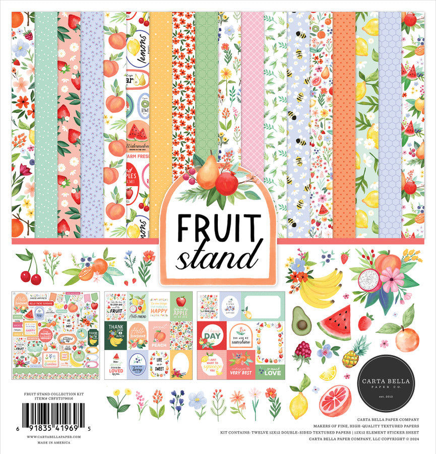 Fruit Stand Collection Kit - Echo Park