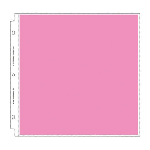 Doodlebug Design - 12 x 12 Storybook Album Protectors - Layout - 12 Pack