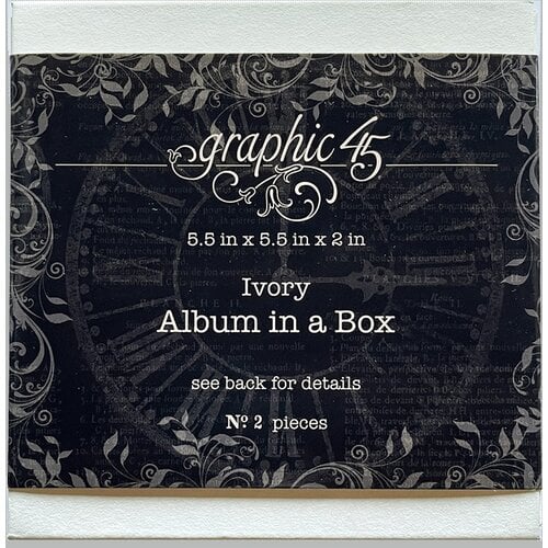 Graphic 45 - Album in a Box - Ivory