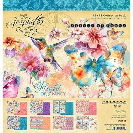 Graphic 45 - Flight of Fancy 12 X 12 Collection Pack