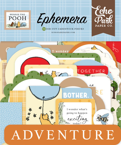 Ephemera - Winnie the Pooh - Echo Park